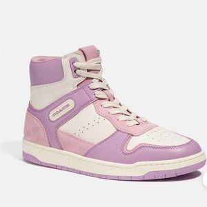 Coach High Top Sneaker
STYLE ID: CD320
COLOR: TULIP/CHALK